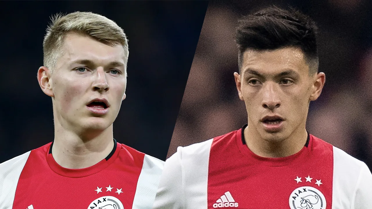 Ajax met Schuurs en Martínez centraal, Mazraoui op middenveld