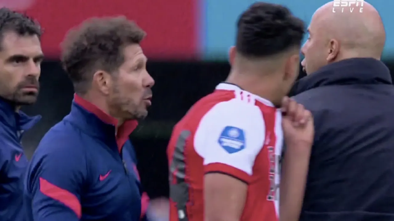 Slot na duw van Simeone: 'Geen hand, wel een flinke zet'