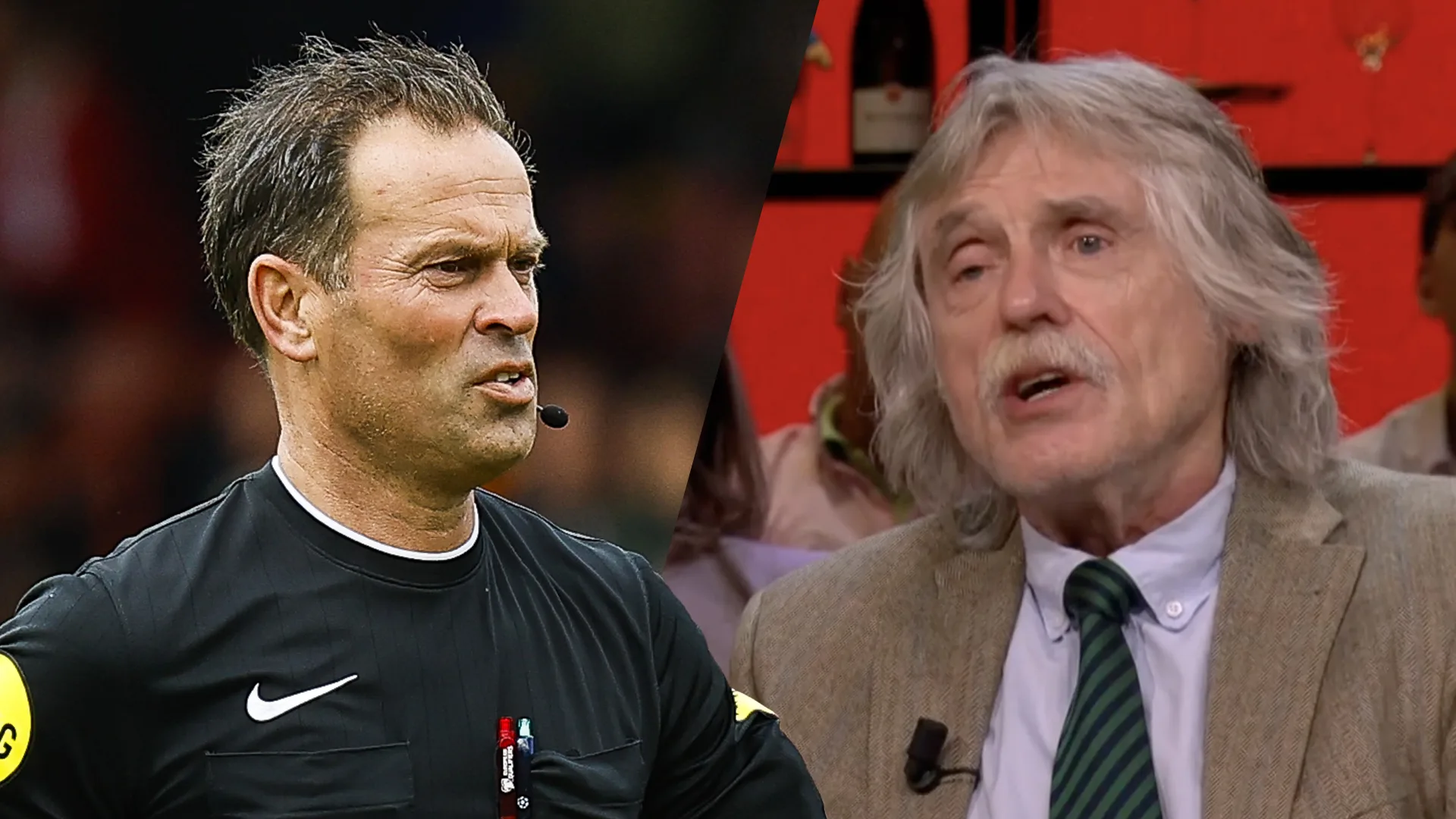 Johan windt zich opnieuw op over rode kaart Wouter Goes: 'Bas Nijhuis maakt er een teringzooi van!'