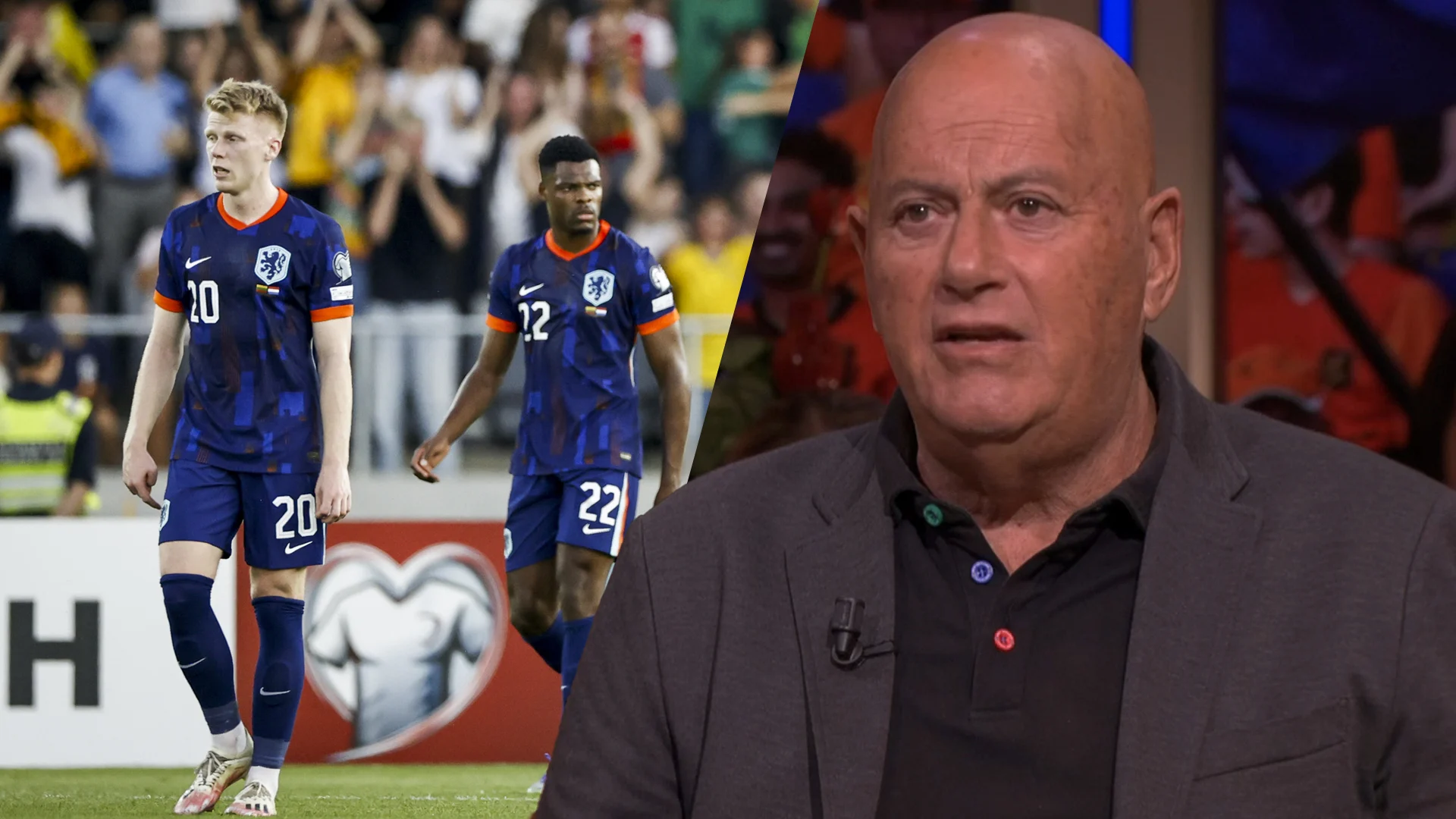 Jack van Gelder zag Oranje tegen Litouwen: 'Wedstrijdje wie het minst bezweet was'