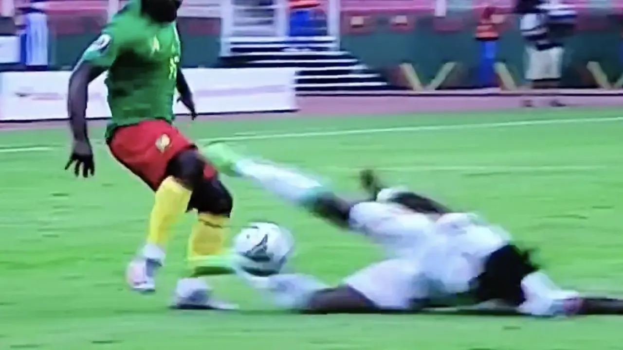 Openingswedstrijd Afrika Cup start na 30 seconden met vliegende zaag