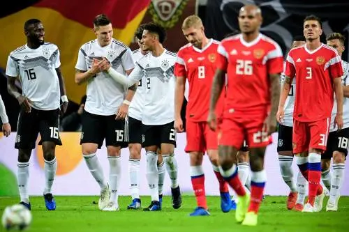 Duitsland in laatste test voorbij Russen