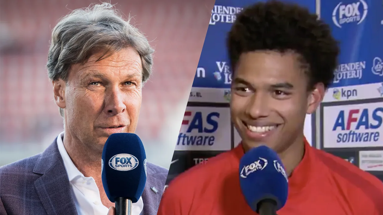 Calvin Stengs boos op Hansie Hansie