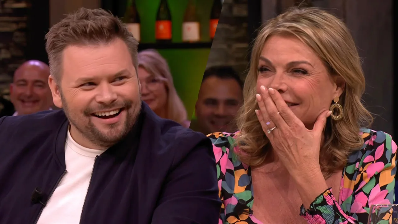 Thomas van Groningen en Goedele Liekens woensdag aan tafel bij Vandaag Inside