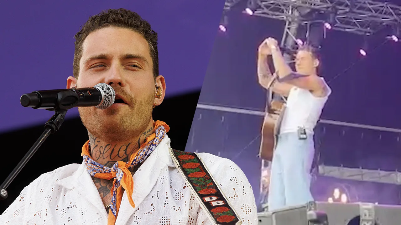 Douwe Bob met luid applaus ontvangen bij eerste optreden sinds bedreigingen: 'Heel veel liefde'