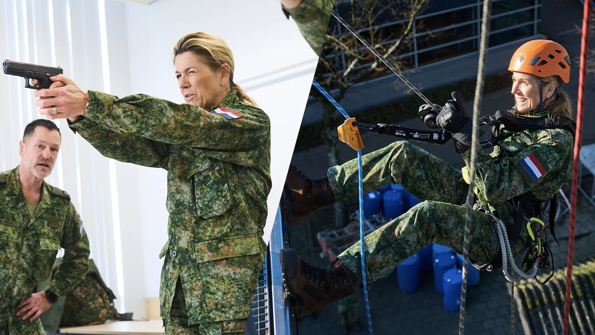 In beeld: Koningin Máxima begonnen met opleiding tot reservist