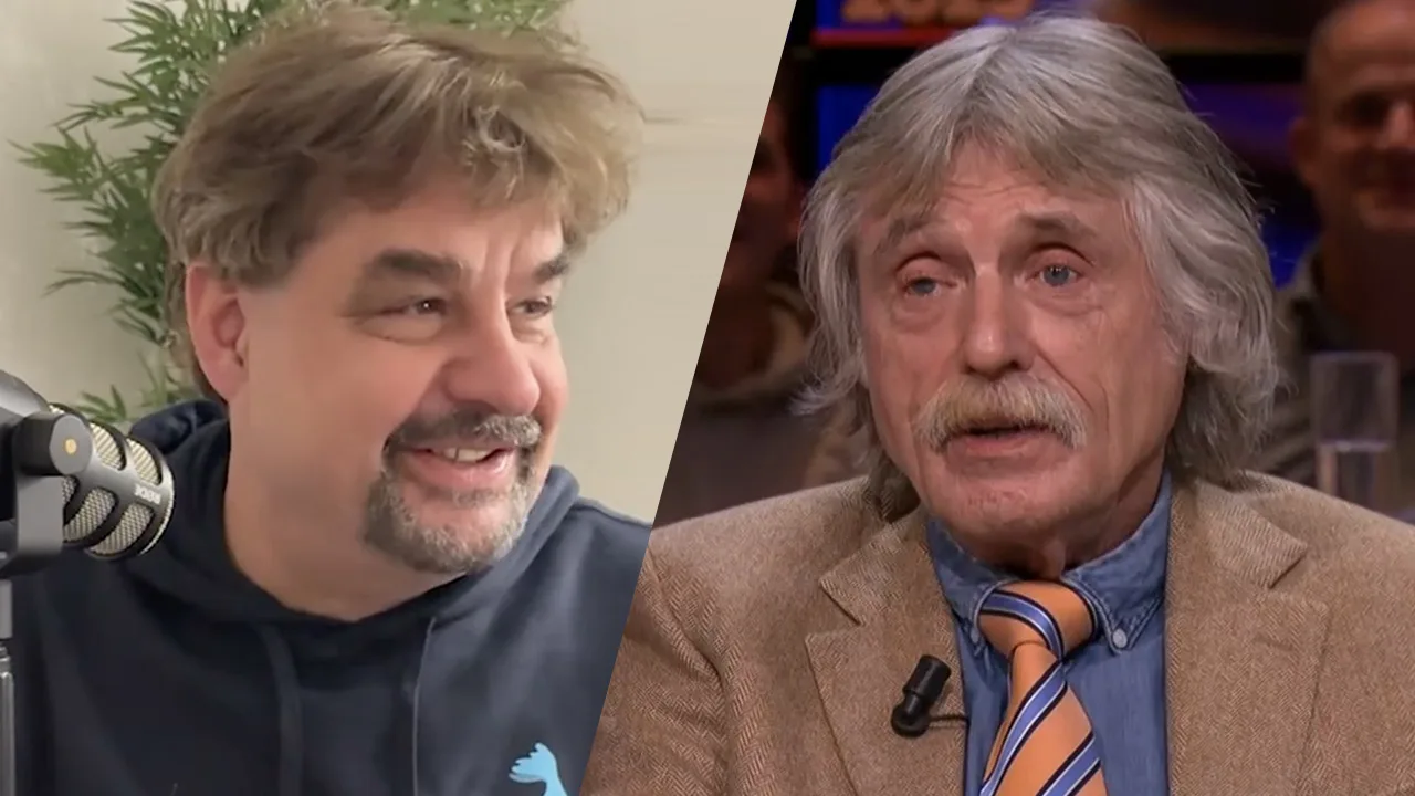 Johan Derksen reageert op uithaal van Frank Lammers: 'Als hij mij beledigt…'