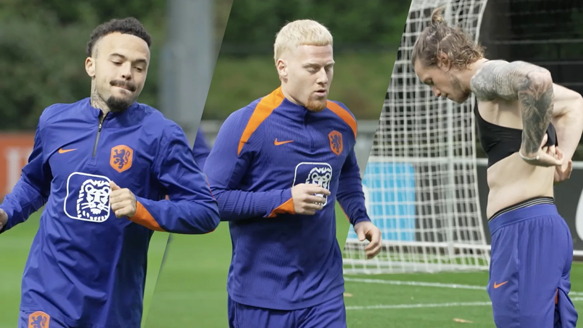 Oranje traint met fitte selectie, maar nog zonder Memphis Depay