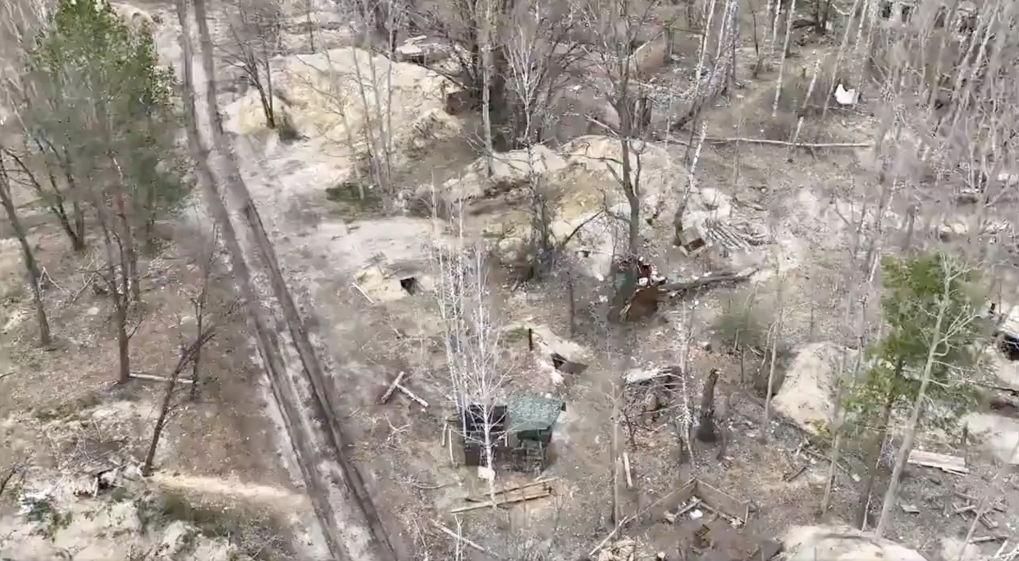 Zo lieten de Russen het radioactieve gebied bij Tsjernobyl achter