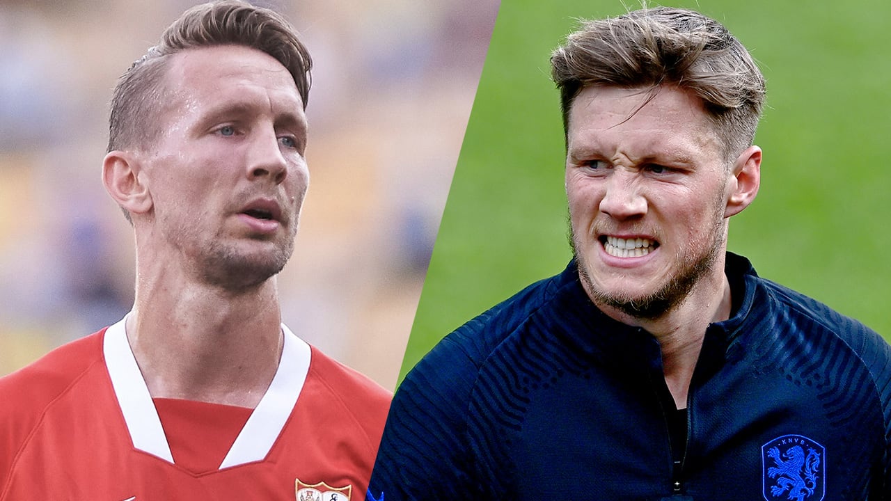 'Weghorst en De Jong gunnen elkaar geen blik op de training'