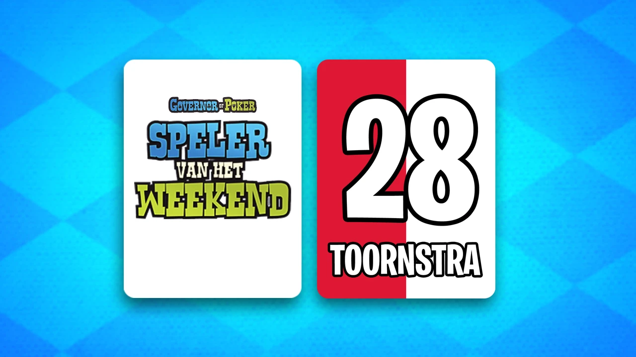 Jens Toornstra verkozen tot Speler van het Weekend!