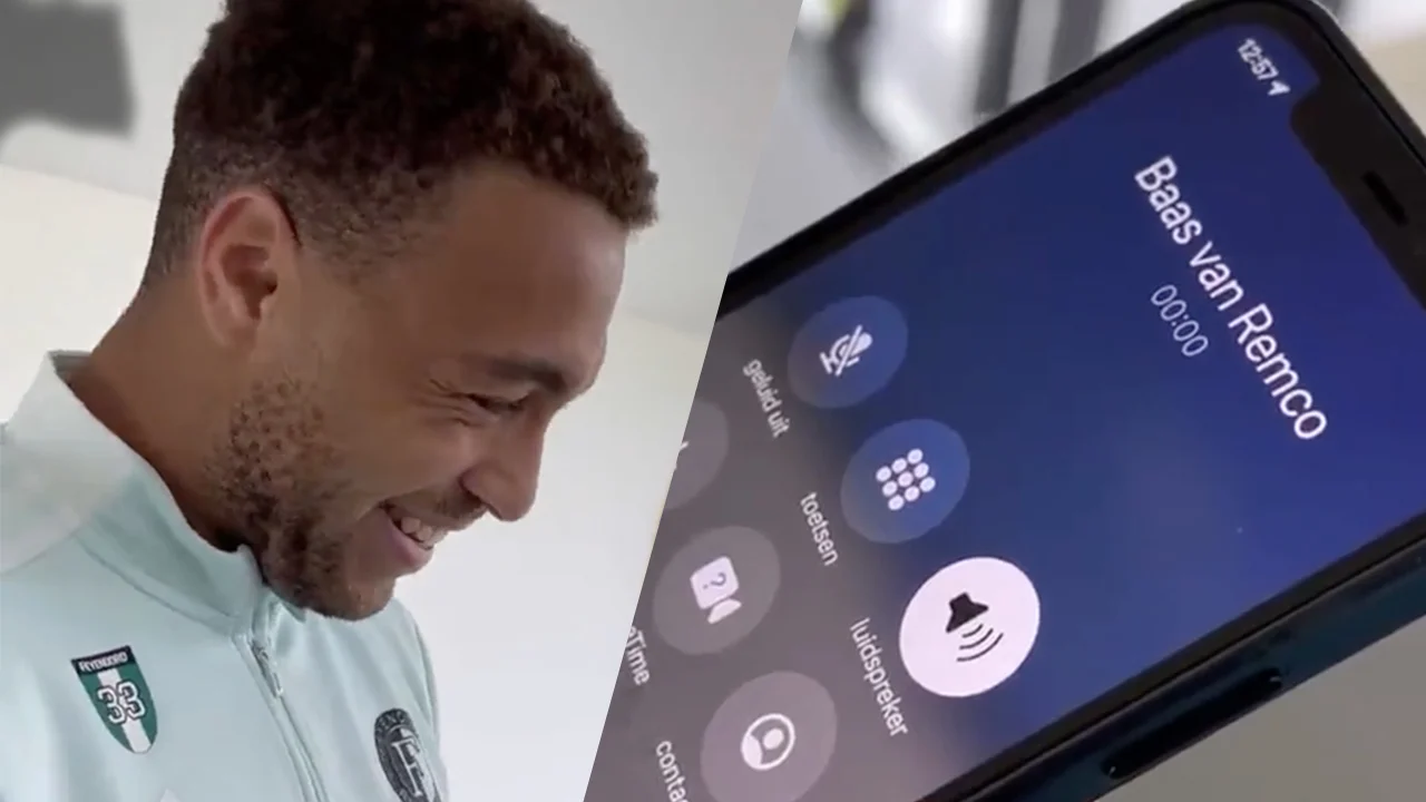 Dessers komt belofte na en belt baas van Feyenoord-supporter om vrije dag te regelen