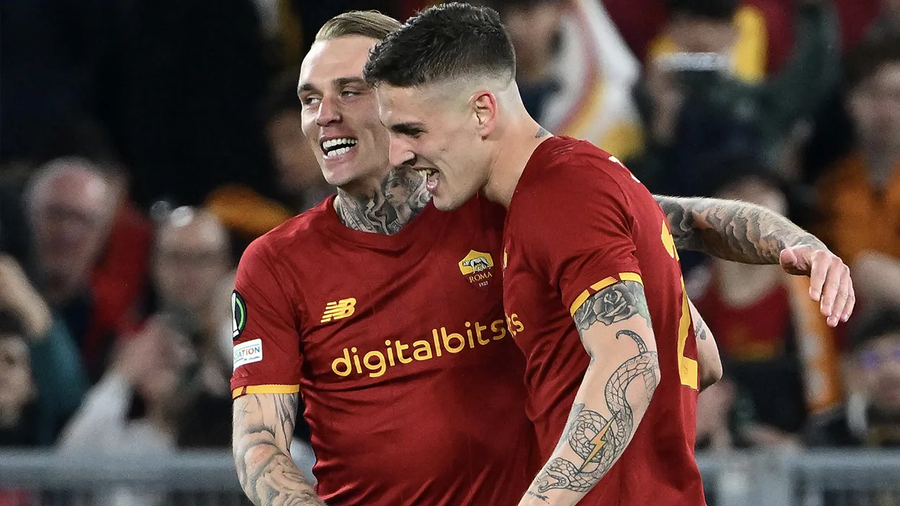 SAMENVATTING: AS Roma - FK Bodo/Glimt (Kwartfinale Conference League)