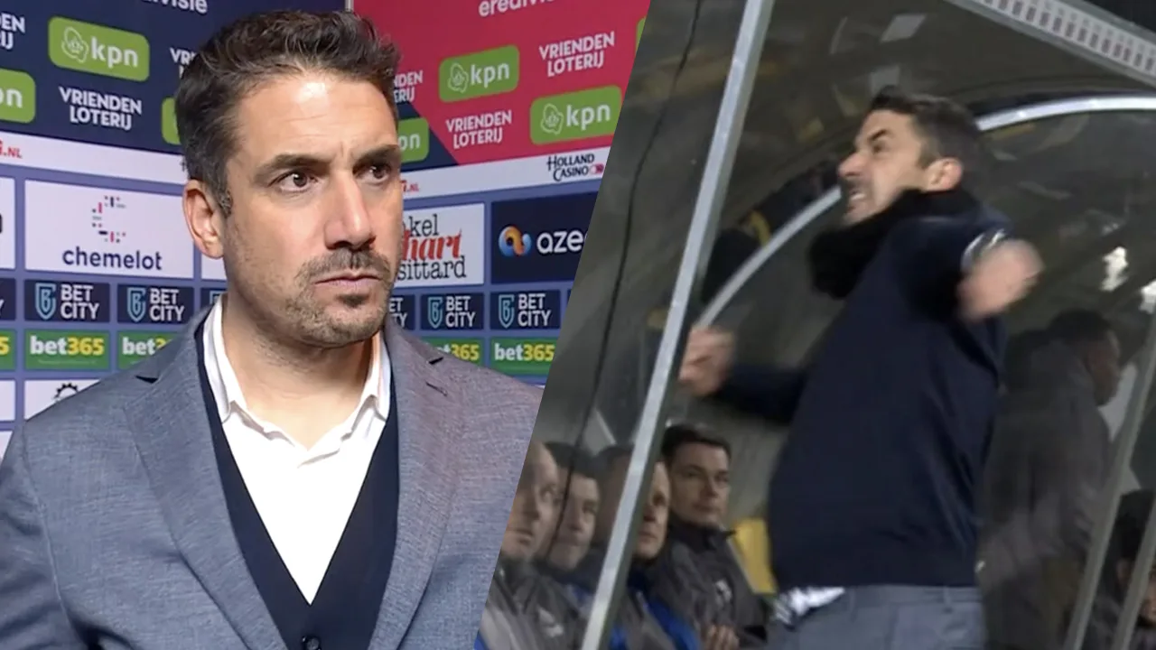 Fortuna-trainer Velázquez reageert op ontploffing in dug-out: 'Moeilijk om de focus te bewaren'