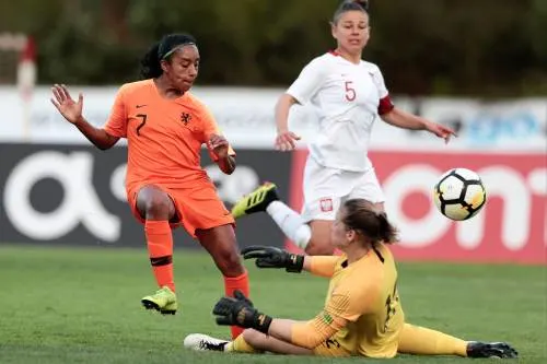 Voetbalsters ook tegen Polen onderuit