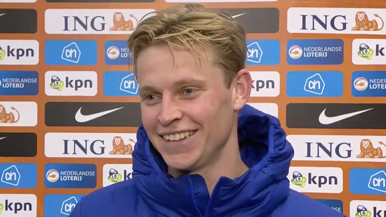 Frenkie de Jong: 'Dip werd ons aangepraat'