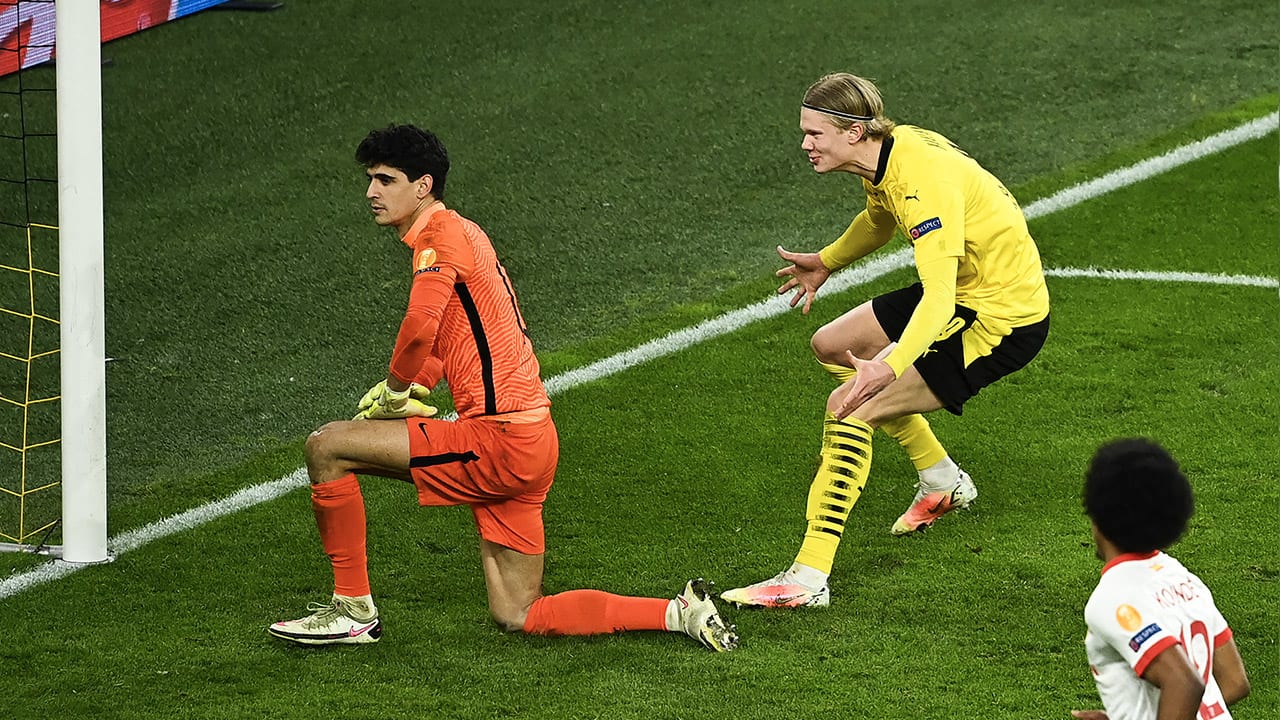 De reden dat Haaland op uitdagende wijze juichte richting Sevilla-keeper
