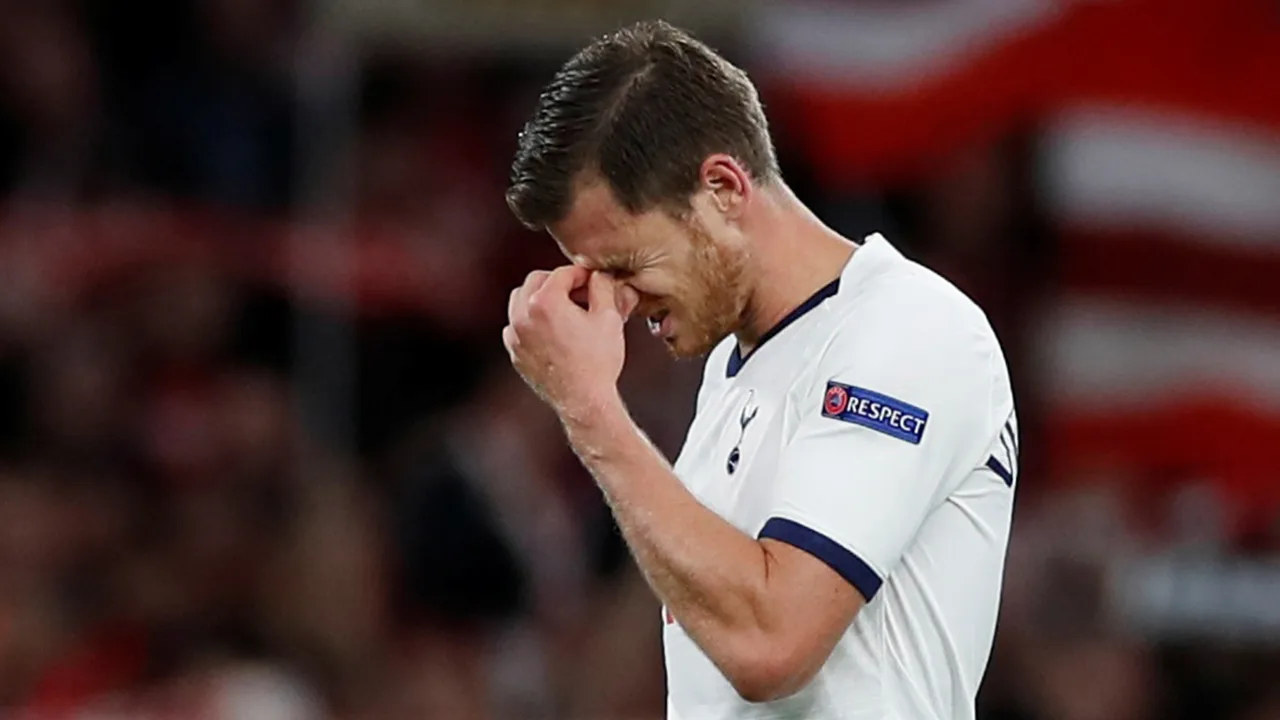 Vertonghen schaamt zich voor 7-2-nederlaag