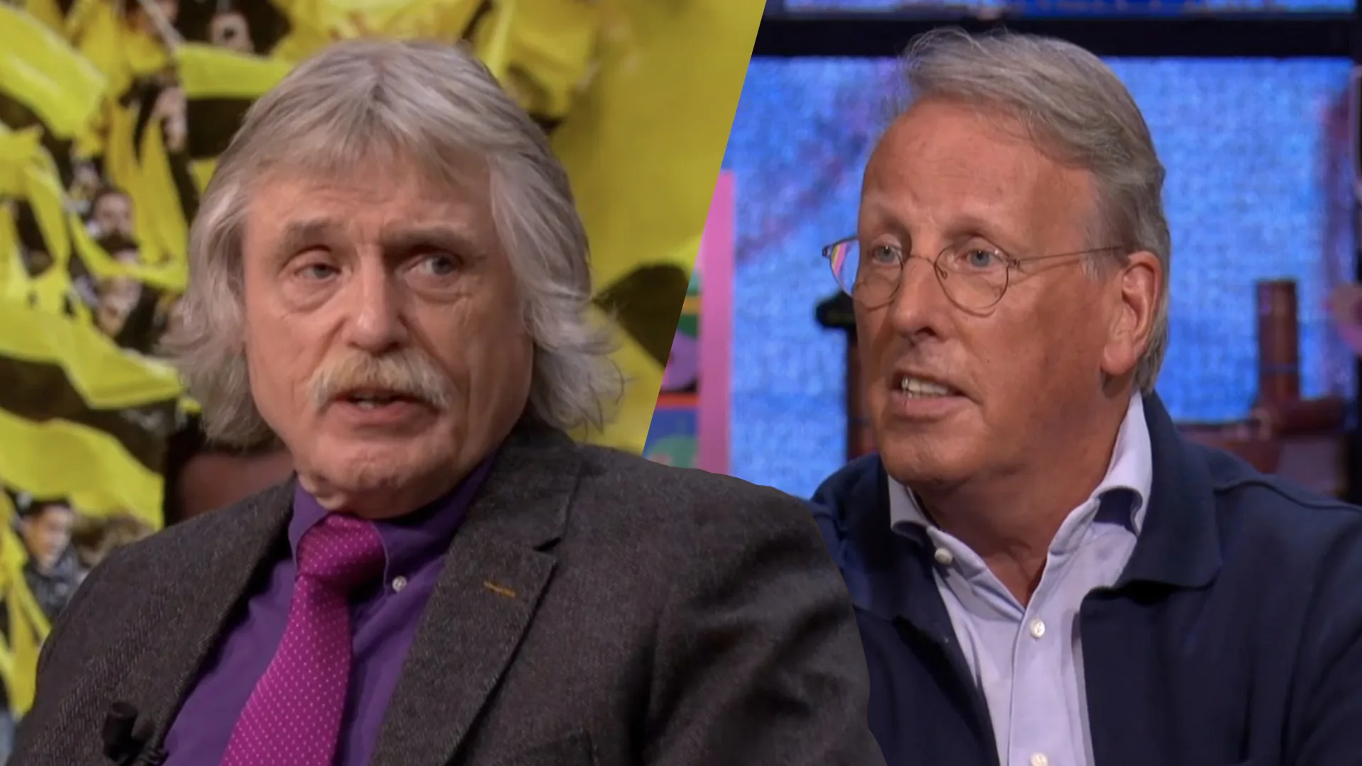Johan Derksen tegen Chris Woerts: 'Ik vind dat je héél erg onredelijk bent'