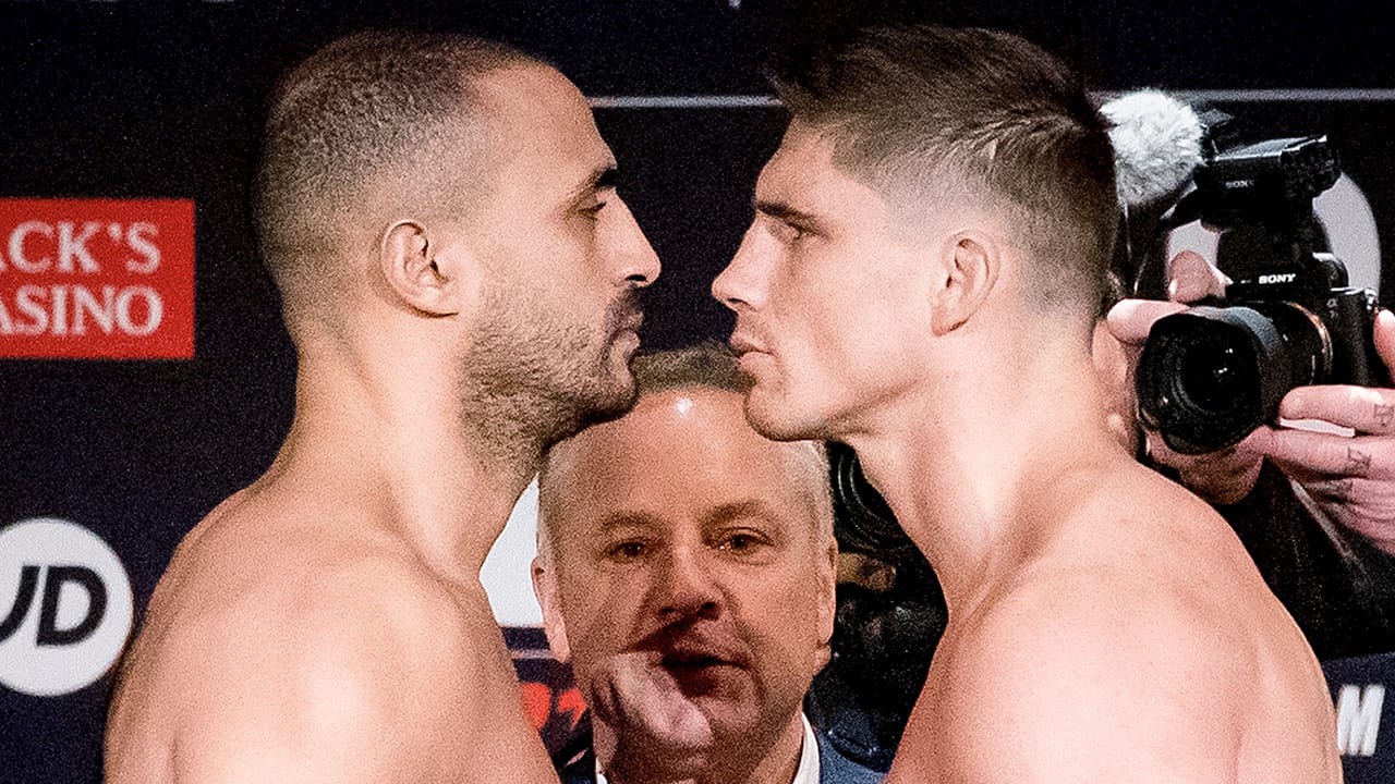 OFF-TOPIC: De staredown tussen Badr Hari en Rico Verhoeven 