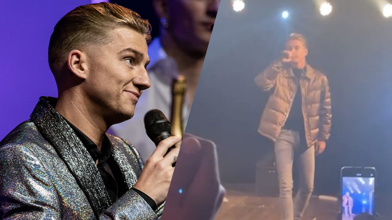 VIDEO: Mart Hoogkamer staakt optreden na 9 (!) seconden: 'Hij hoeft nooit meer te komen'
