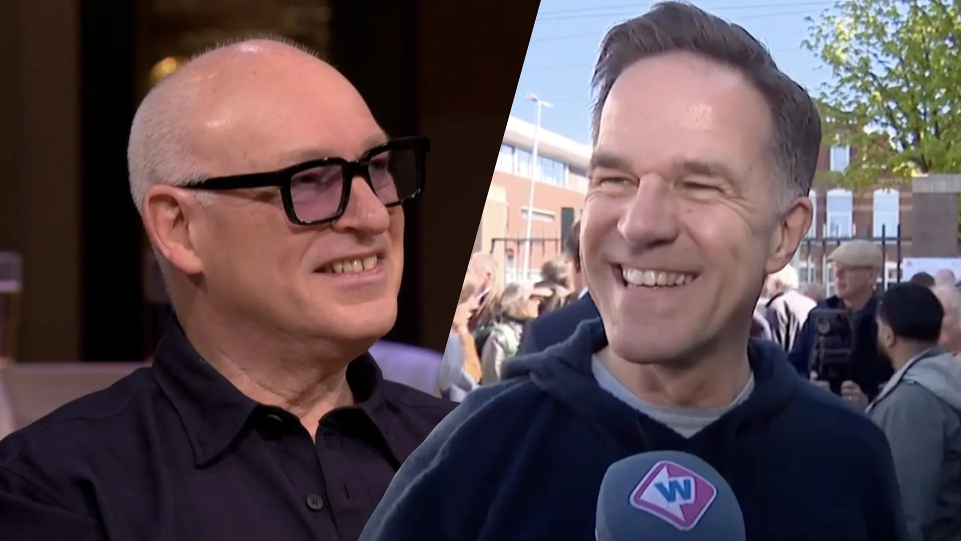 René van der Gijp ziet beelden van Mark Rutte: 'Een hele bijzondere man!'