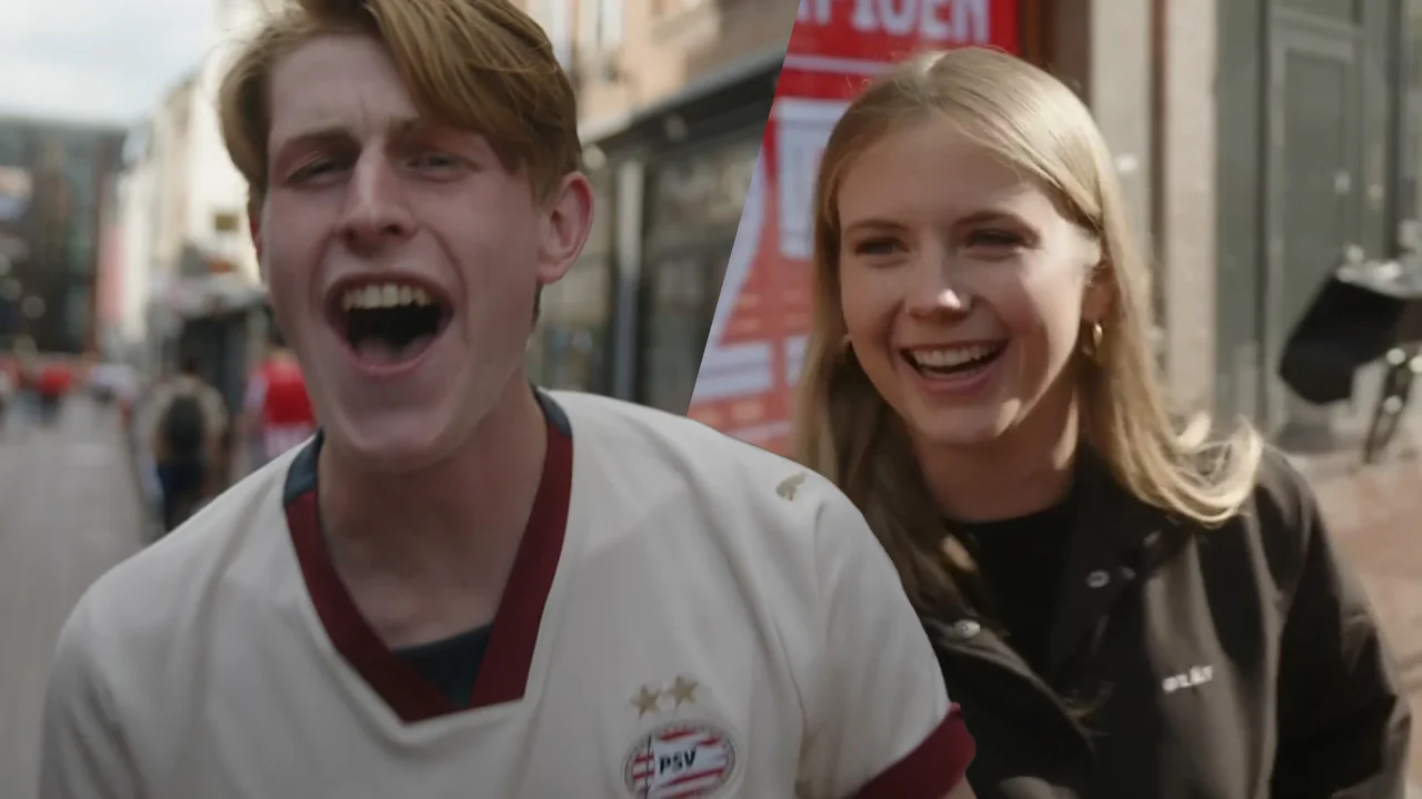 Noa tussen dronken PSV-fans bij kampioensfeest: 'Eindhoven de gekste!'