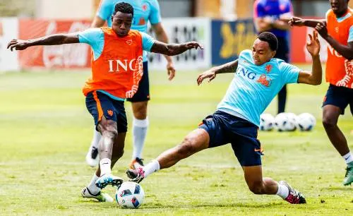 Oranje met Tete en Promes tegen Duitsland
