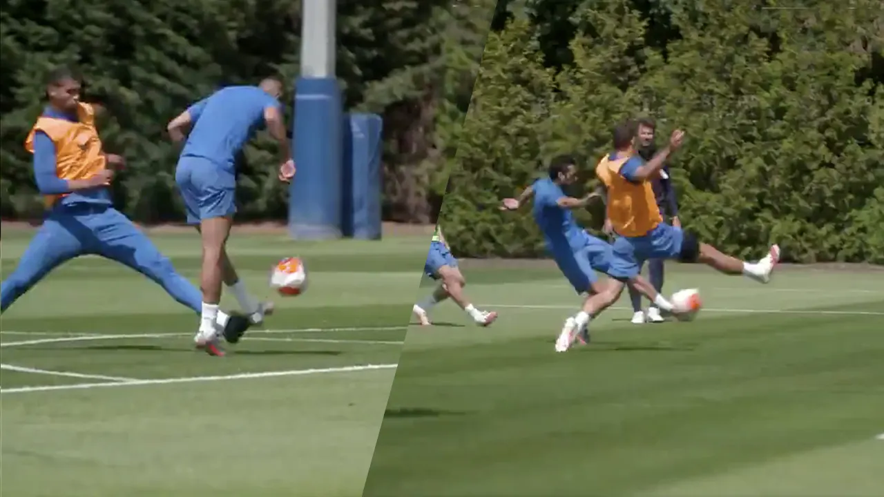 Chelsea-fans genieten van héérlijke assist Ziyech op training: 'Ziyech brengt nu al magie!'