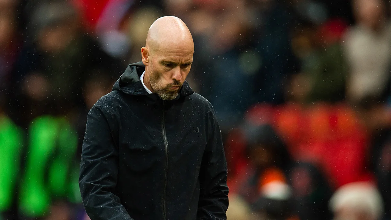 Erik ten Hag's Manchester United opnieuw onderuit