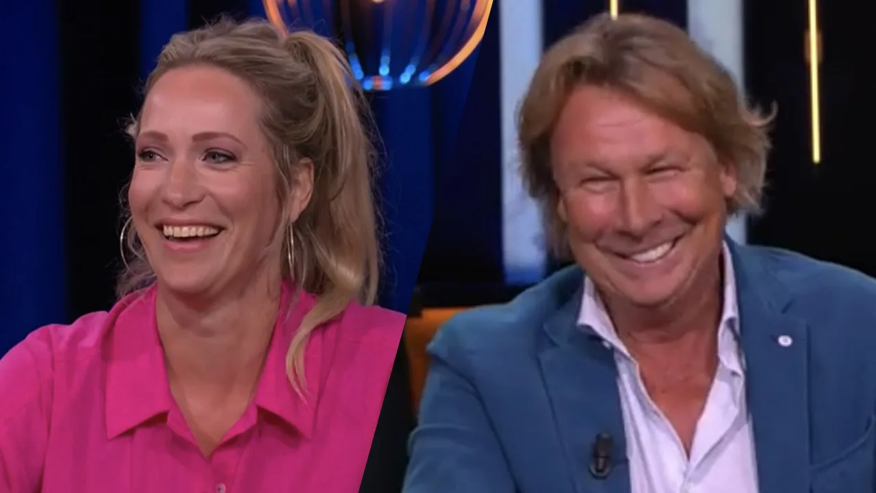 Hélène en Hans dollen over Eredivisie-spits: 'Een vrouwenidool, hij lijkt een beetje op jou!'