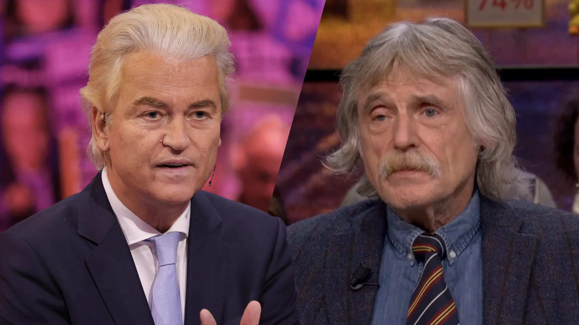 Johan Derksen blikt terug op Het Debat van Nederland: 'Maak Geert Wilders minister van asiel!'