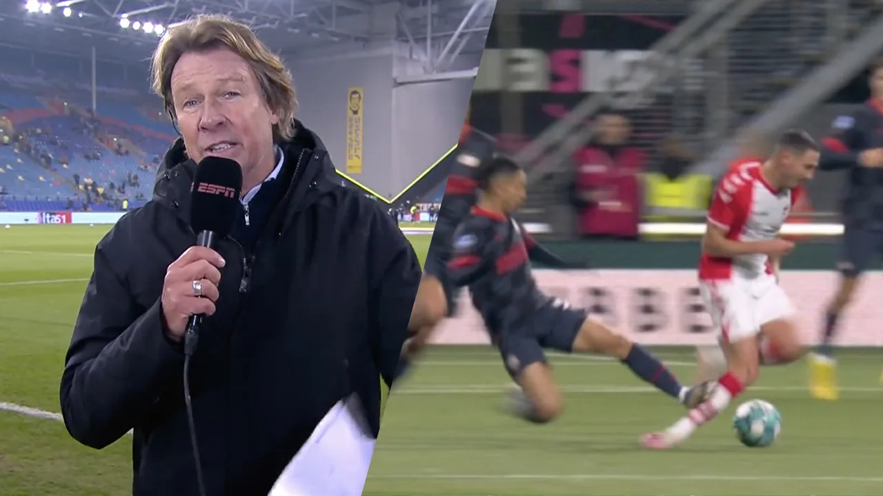 Hans Kraay jr. vol ongeloof over schorsing: 'Als Mauro Júnior hier maar 2 wedstrijden voor krijgt...'