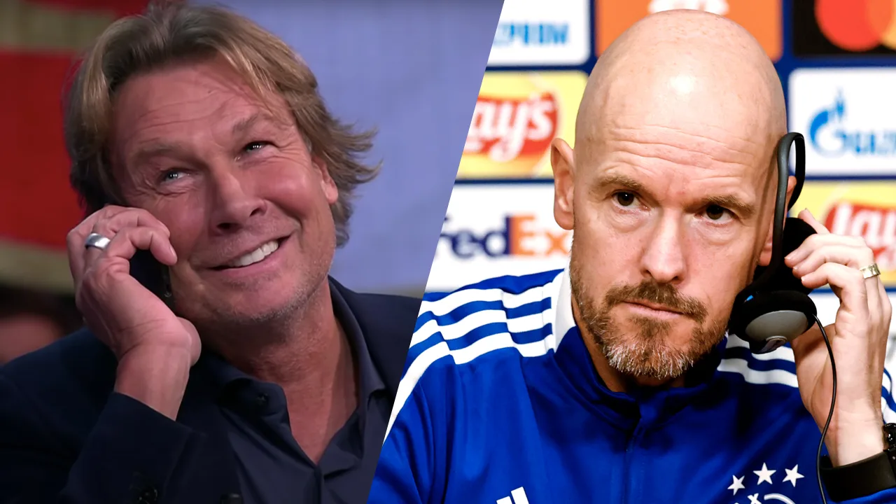 Belletje in uitzending Veronica Inside heeft gewerkt; Ten Hag zondag naar ESPN