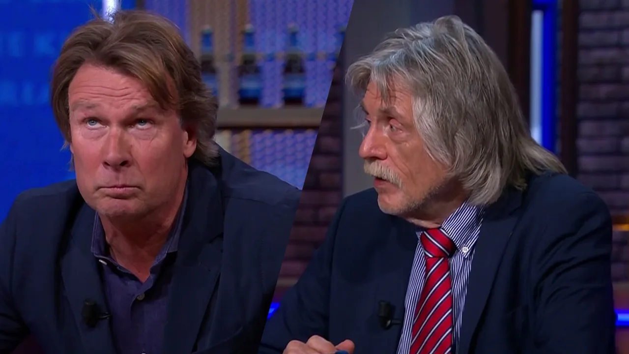 Johan hoort Hans onzin uitkramen: 'Je roept maar wat!'