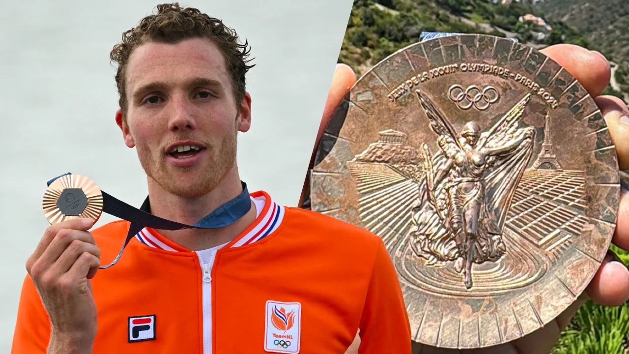 Bronzen medailles van Nederlandse Olympiërs slijten nú al: 'Hij is groen aan het worden'
