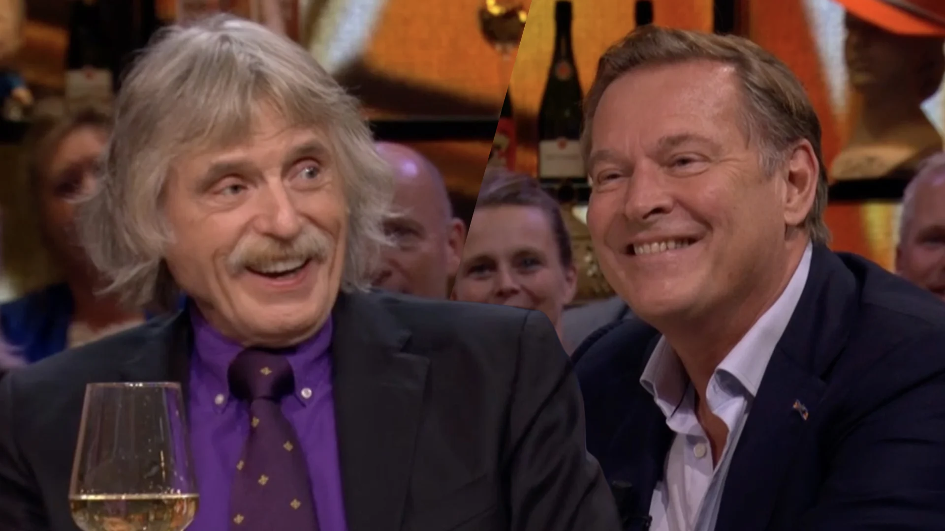 Johan Derksen tegen Albert Verlinde: 'Wat kan jou dat geld schelen, kom terug!'