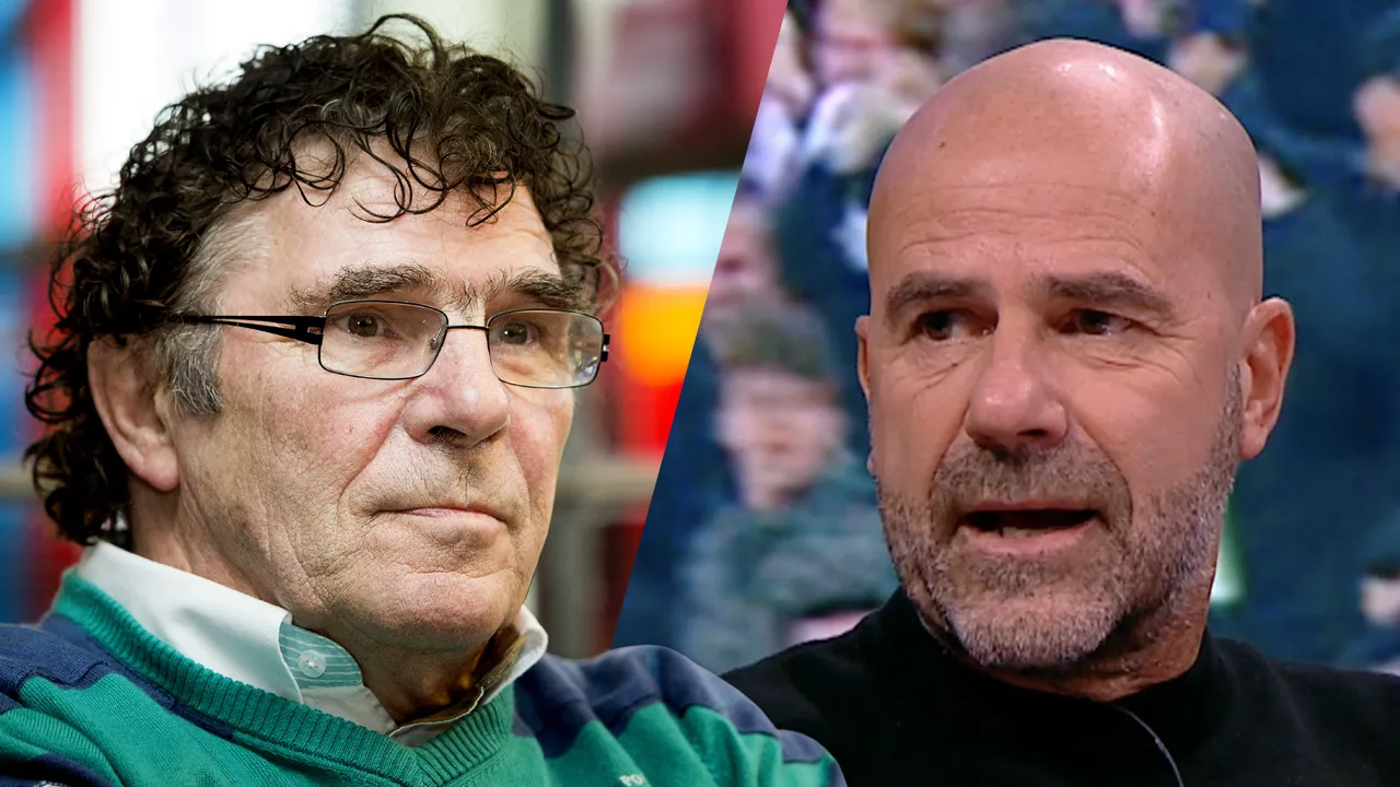 Van Hanegem stoort zich: 'Zou Peter Bosz deze week nog ergens aanschuiven?'