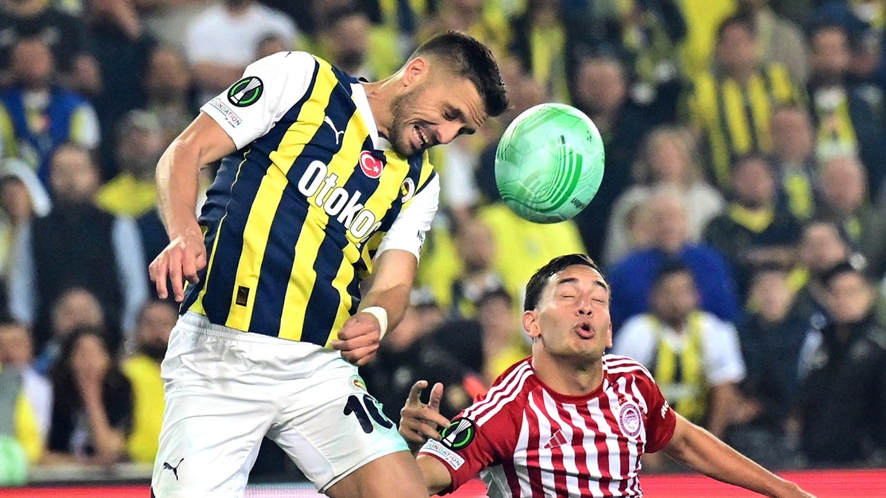 SAMENVATTING: Fenerbahçe - Olympiakos (kwartfinale Conference League)