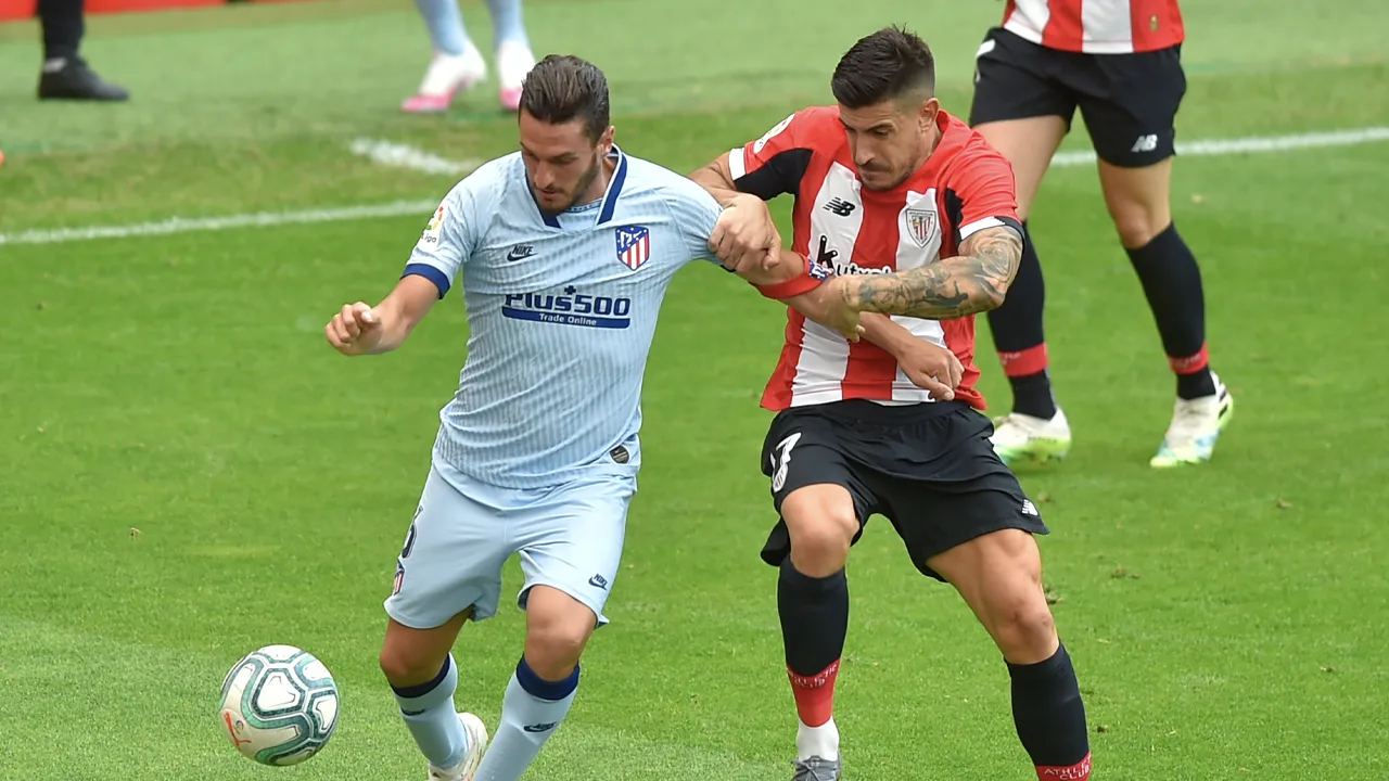 Atlético Madrid blijft steken op 1-1 bij Athletic Bilbao