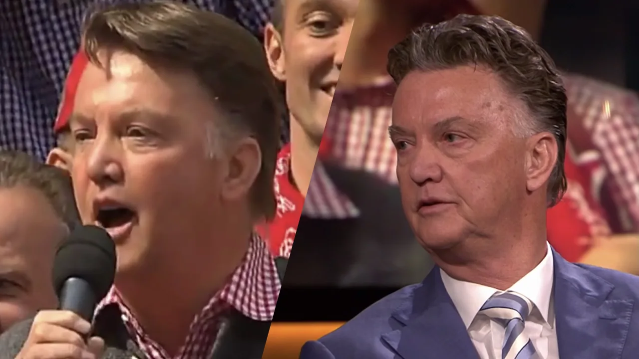Van Gaal hint op uitspraken Johan na zien beelden kampioensspeech