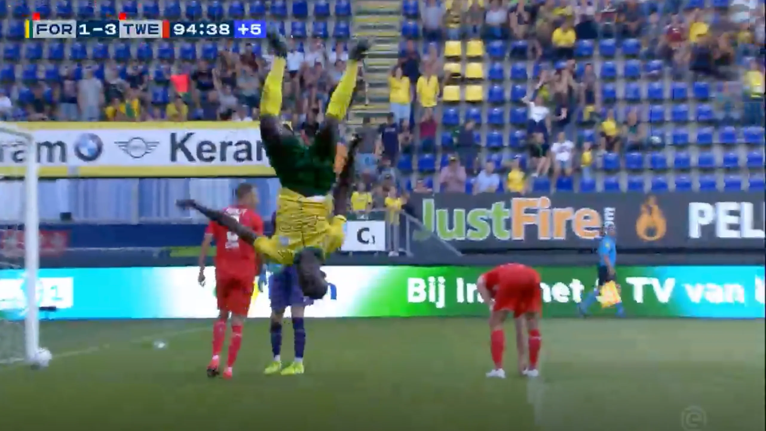 Trainer Fortuna Sittard woedend om flikflak doelpuntenmaker