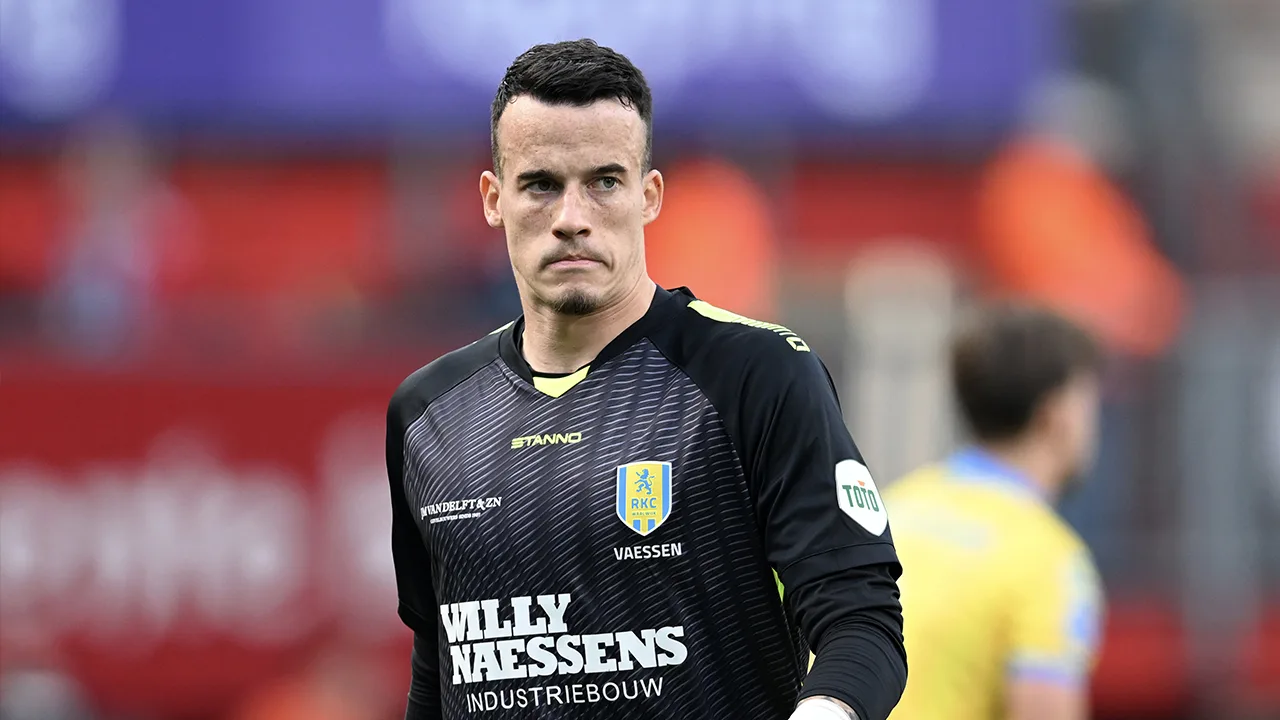RKC-doelman Vaessen verslaapt zich en ontbreekt tegen NEC