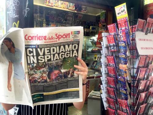 AC Milan en AS Roma doen krant Corriere in de ban