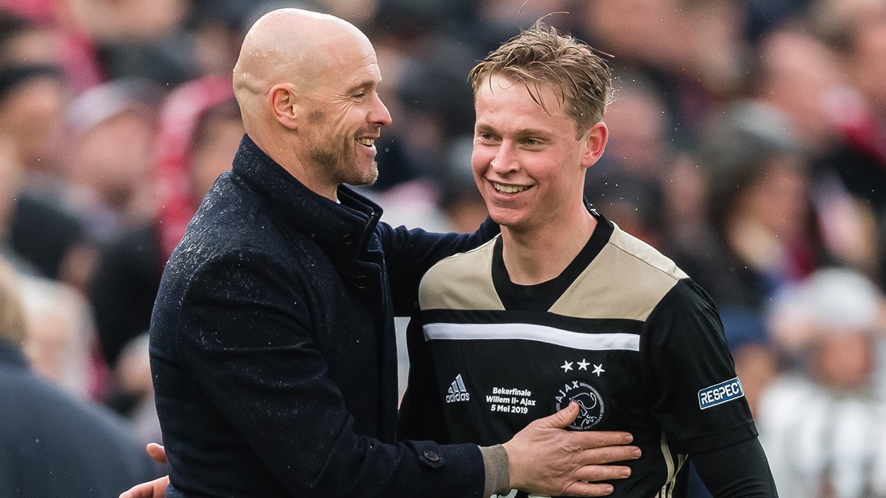 'Erik ten Hag wil met Frenkie de Jong opnieuw oude bekende naar Manchester United halen'