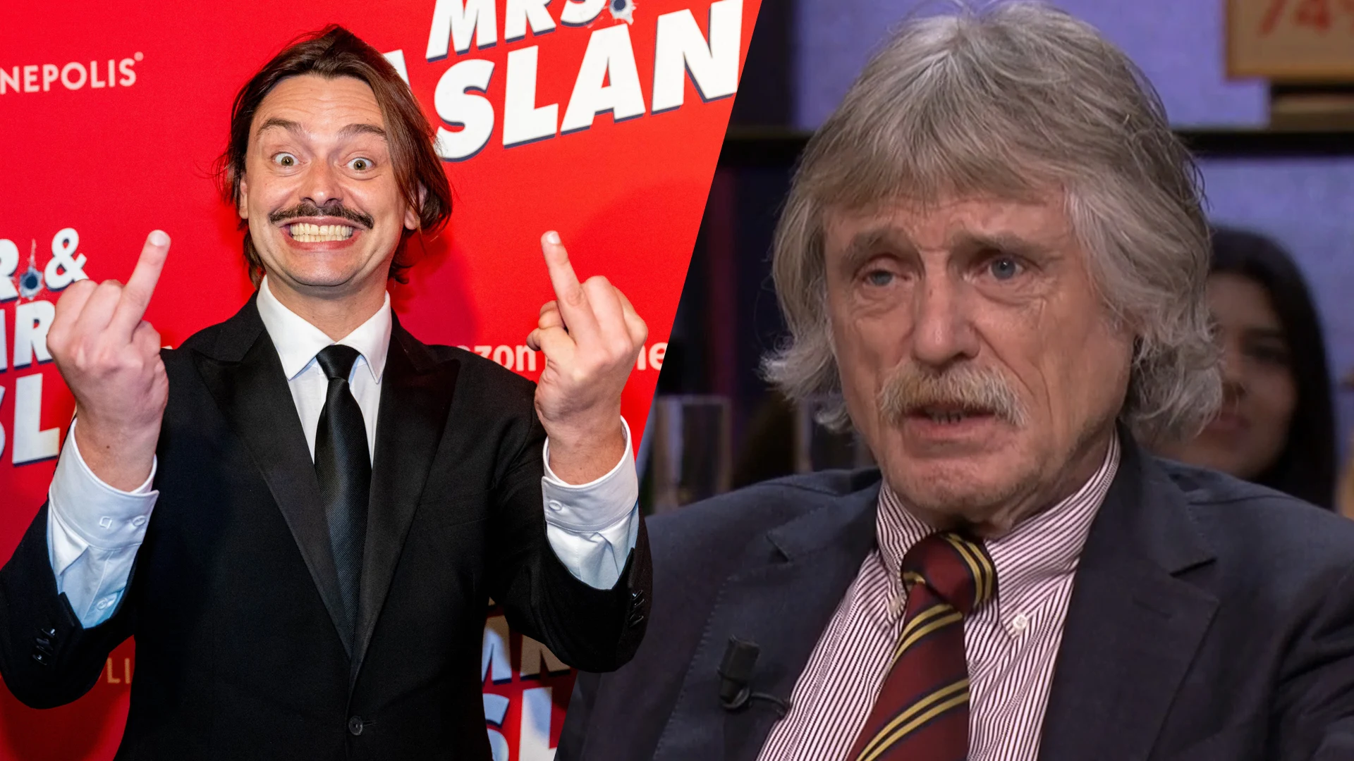 Johan Derksen hekelt Gover Meit: 'Dorpsidioot!'