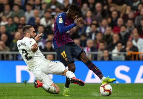 Dembélé onzeker bij Barcelona voor Lyon