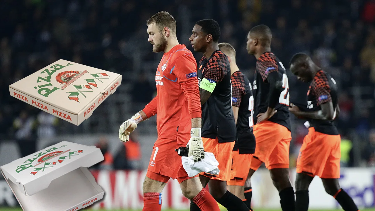 'PSV laat pizzadozen achter in kleedkamer na blamage tegen Lask Linz'