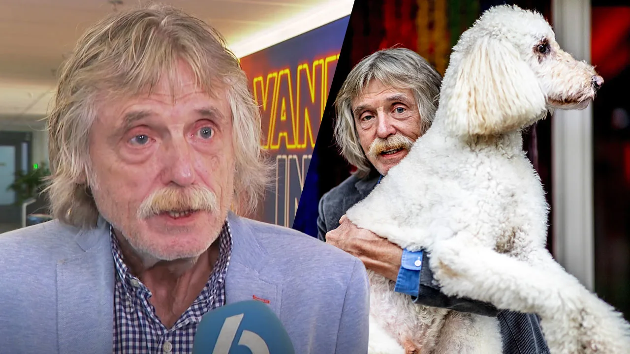 Johan Derksen neemt geen nieuwe hond meer na het verlies van Cuby