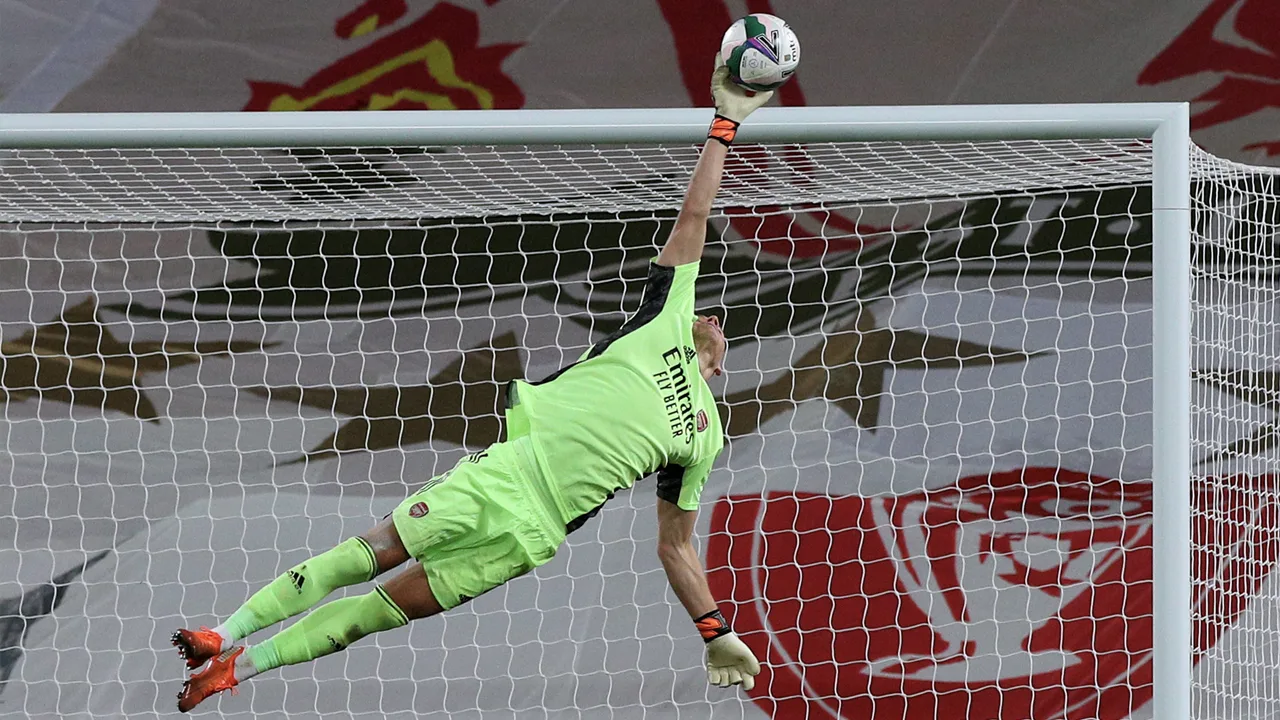 Arsenal na penalty's richting kwartfinale League Cup